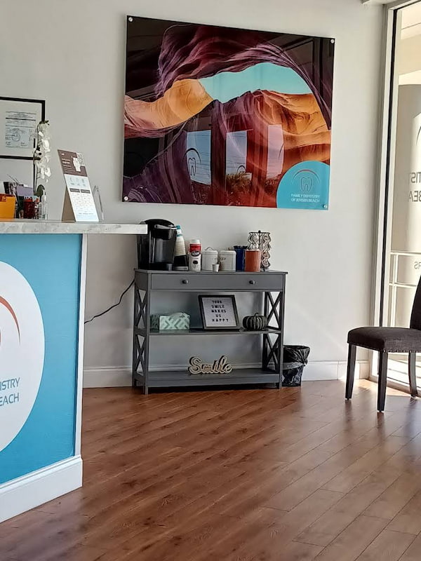 reception area